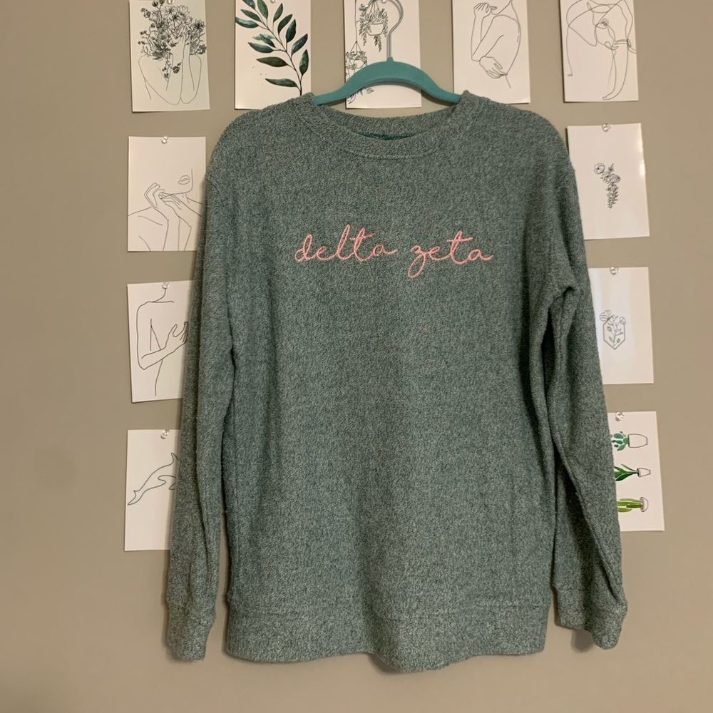 Delta Zeta Thick, SUPER cozy sweater